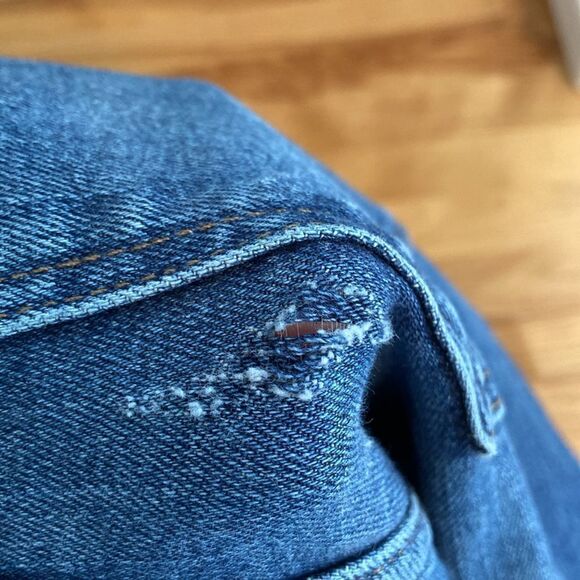 Madewell Medium Wash High Rise Cali Demi Boot Jeans Size 27 - Picture 8 of 11